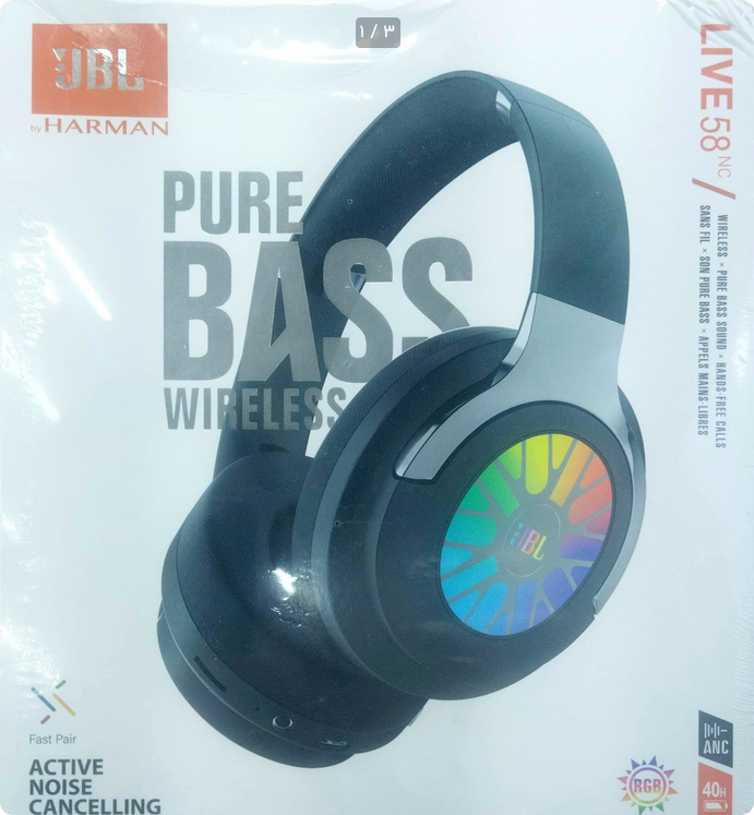 هدفون JBL مدل LIVE 58 NC